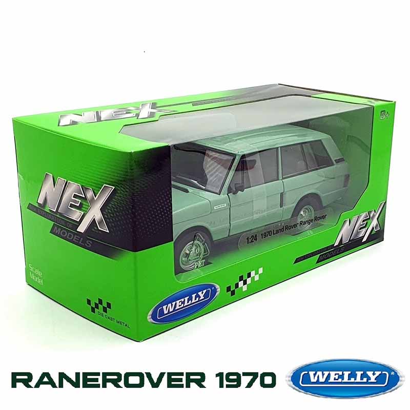 ماکت کلکسیونی ماشین فلزی رنجرور 1970 Welly مقیاس 1:24 | مدل Range Rover 24128W
